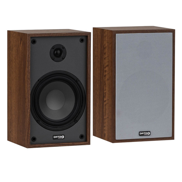 Dayton Audio Classic B65 Bookshelf Speaker Pair Wood