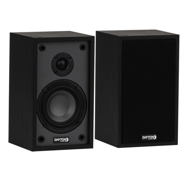 Dayton Audio Classic B40 Bookshelf Speaker Pair Black